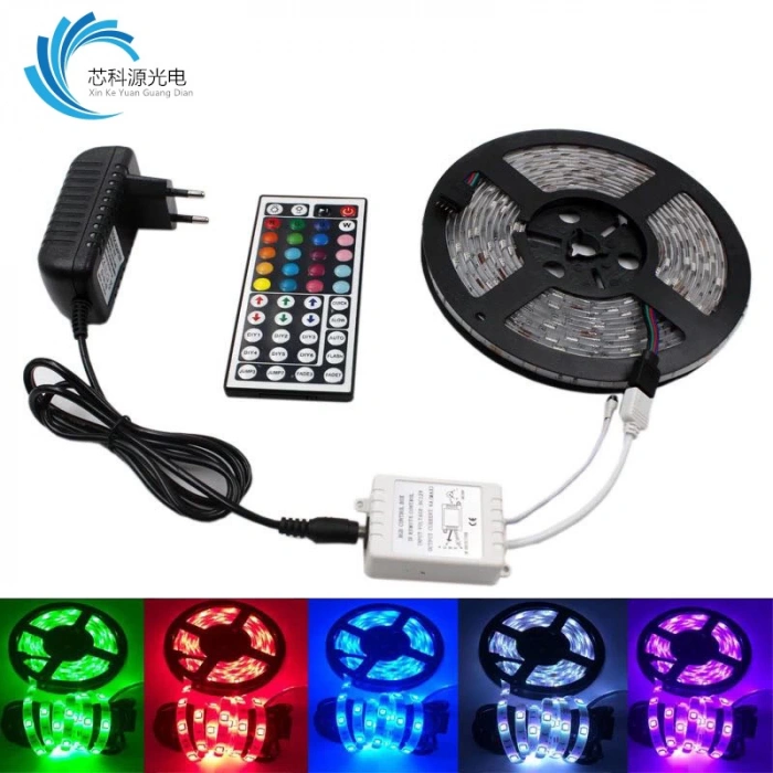 Şerit Led 5 Metre Kumandalı Animasyonlu RGB (5250)