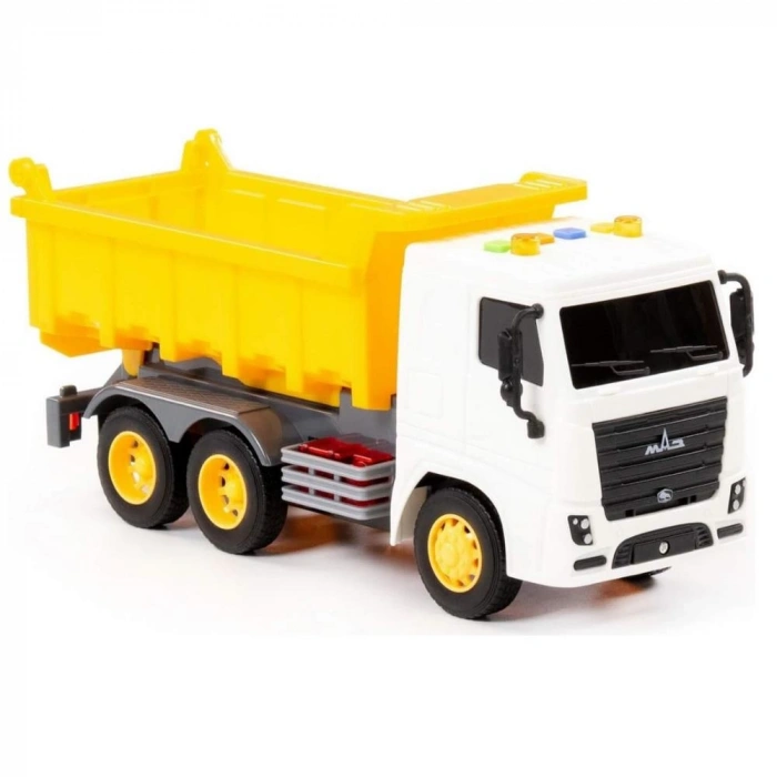 Sesli Işıklı Damperli Kamyon - POL-96258
