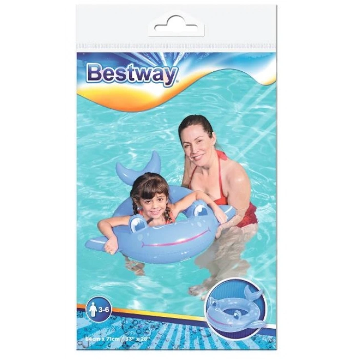 Simit Hayvan Başlı Bestway - 36128 - Balina
