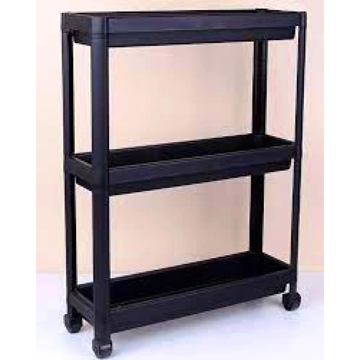 SİYAH ÇOK AMAÇLI KATLI RAF ÜNİTESİ (5250)