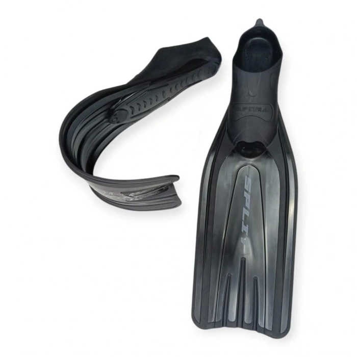 Split Esnek Yüzücü Paleti SİYAH Çantalı - 44-45 - BXL586