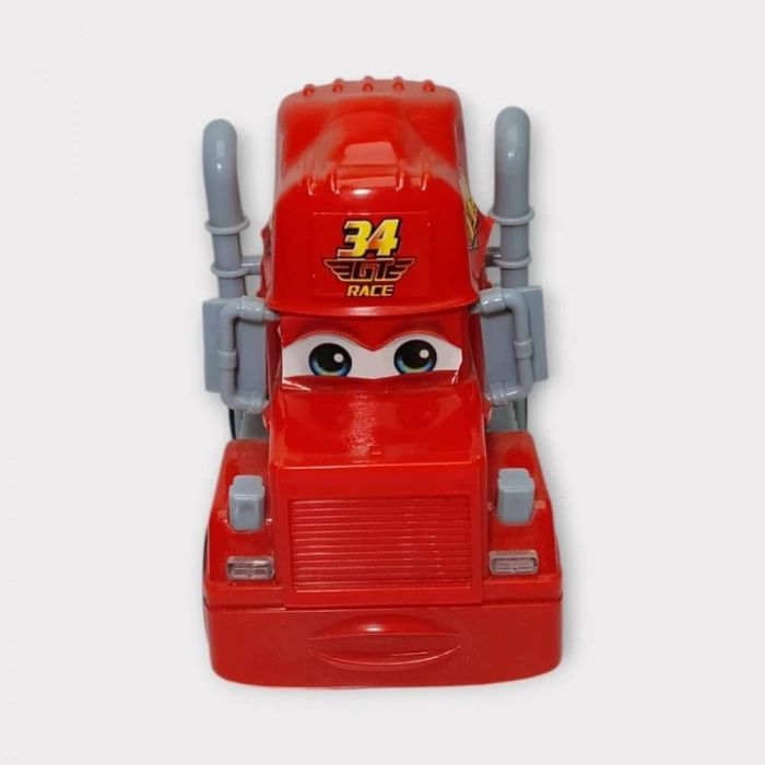 Sürtmeli Oyuncak Tır - Kırmızı