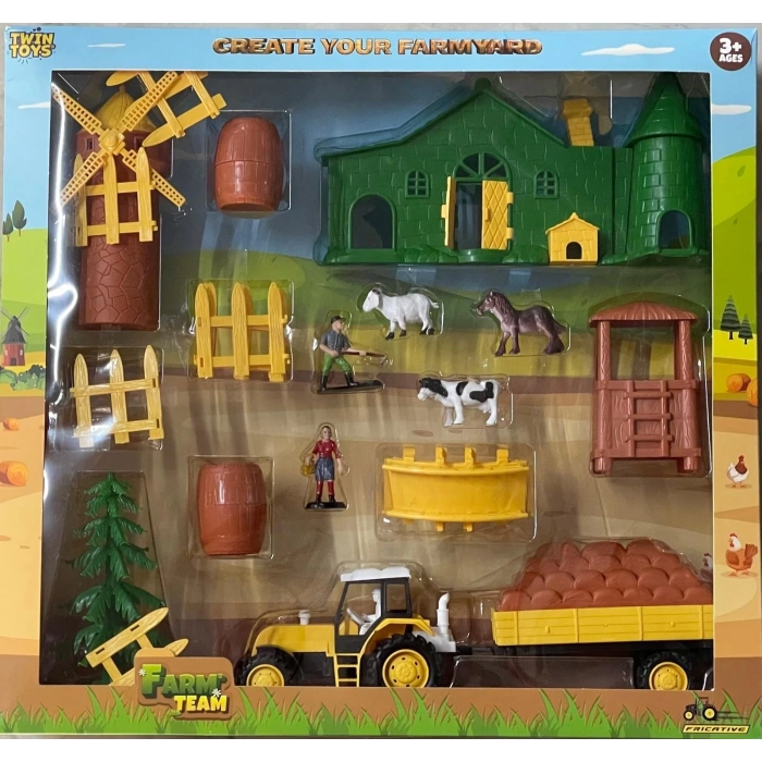 Toysan Çiftlik Seti TOY-64