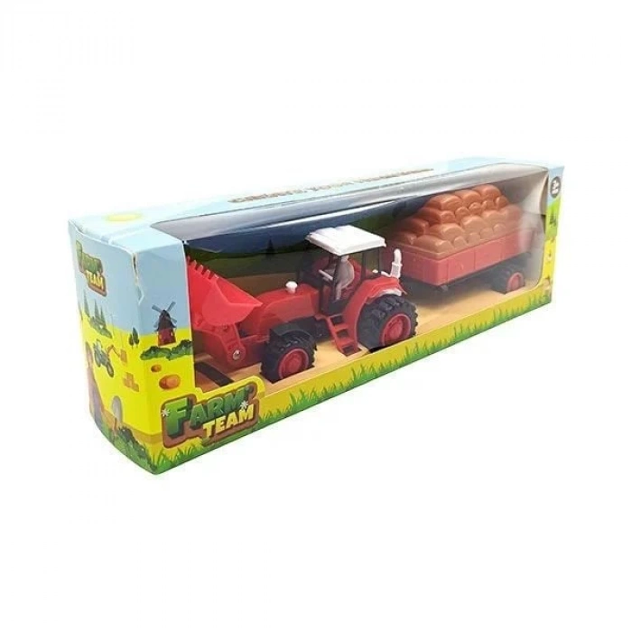 Toysan Dozer Römorklu Traktör TOY-80