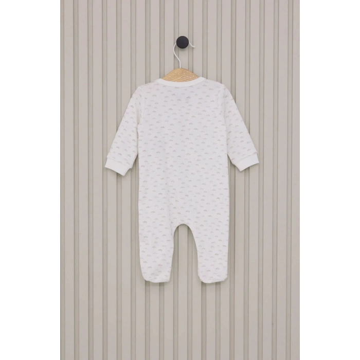 U.S.Polo Erkek Bebek Patikli Tulum USB2024 Krem