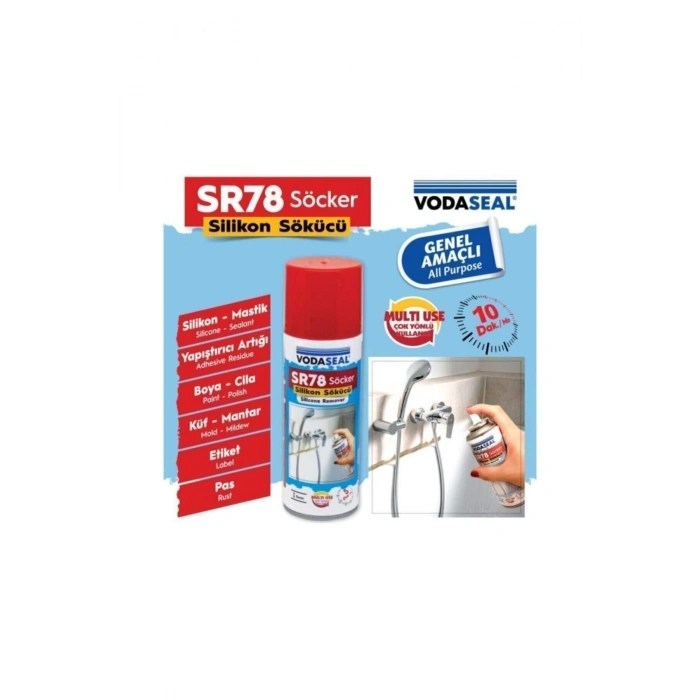 Vodaseal SR78 Söcker Silikon Sökücü Sprey 200 ml