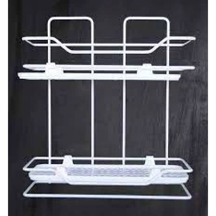 ZAMBAK 2Lİ RAF SİYAH BEYAZ (5250)