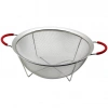 28CM TEL SEPET METAL SÜZGEÇ SİLİKON KILIFLI KULP METAL ÇERÇEVE - AYAK (5250)