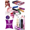 5 Adet Taşınabilir Mini Doldurmalı Parfüm Şisesi Cep Parfümü Seyahat Tipi Çanta İçi 5 ml