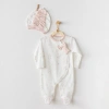 Andywawa AC24138 Ballerina Bebe Tulum Takım Ekru