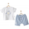 Andywawa AC25608 Ocean İs My Happy Place 2Li Bebe Takım Blue