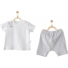 Andywawa AC25894 2Li Basic Bebe Takım Grey Melange