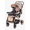 Baby Care 65 Capron Çift Yönlü Bebek Arabası Kahve