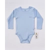 Bebengo BU4024 Basic Uzun Kol Yaş Body Mavi