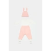 Bibaby Biorganic Bunny 3Lü Bebek Takım 73326 Pembe