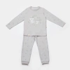 Bibaby Biorganic Koala Jumper Pijama Takım 59778 Gri