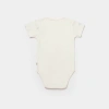 Bibaby Biorganic Koala Jungle Kısa Kol Bebek Body 56972 Gri