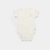 Bibaby Biorganic Koala Jungle Kısa Kol Bebek Body 56972 Pembe