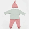 Bibaby Biorganic Modal Play With Me 3Lü Zıbın Set 58035 Mint
