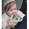 Bibs Baby Bitie Diş Kaşıyıcı Heart - Pink Plum