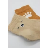 Bistyle Bear Penye Soket Çorap 2Li BS10116 Bej