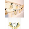 Dekoratif Pilli Pineapple Ananas Pilli Şerit Led Işık (1 Metre) (5250)