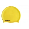 Delta Swimming Cap DS 255 - Silikon Bone Deluxe Yüzücü Havuz ve Deniz - Sarı