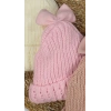 Kitti Bebe Kız Kulaklı Bere (1-4 Yaş) K24120-05 Açık Pembe