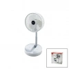 MASA ÜSTÜ VANTİLATÖR USB ŞARJLI KATLANIR FAN=16.4CM - UZAYAN AYAK=12.5-19CM 180 DERECE DÖNEBİLEN TELEFONLUKLU BWFN-11 (5250)