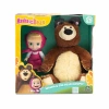 Masha & Koca Ayı 20 cm Peluş 12 cm Bebek MHA21000