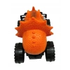 Sürtmeli Dinazor Robota Dönüşen Araba 14 Cm - Turuncu