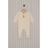 U.S.Polo Kız Bebek Patikli Tulum USB2110 Krem