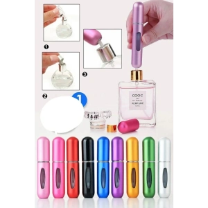 Doldurulabilir Mini Parfüm Şişesi Cep Parfüm Sprey Şişesi Seyahat Bakım