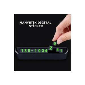 Araç Torpido Üstü Aç Kapa Numaratör