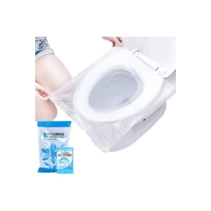 Hijyenik Tek Kullanımlık Klozet Kapağı Poşeti 50 Adet