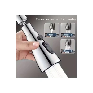 3 Fonksiyonlu Metalik Musluk Başlığı