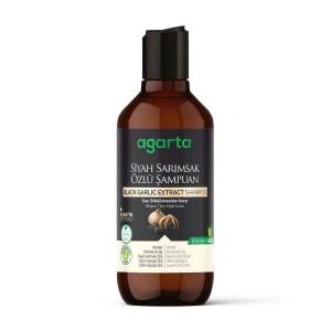 Agarta Siyah Sarımsak Özlü Şampuan 400ml