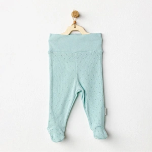 Andywawa AC24706 Jacquard Patikli Bebek Pantolon Green