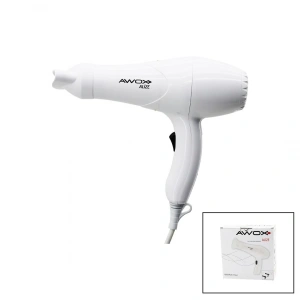 AWOX ALİZE  BEYAZ  SAÇ KURUTMA - FÖN MAKİNESİ  + DAR ŞEKİLLENDİRİCİ BAŞLIK   2 KADEME ISI AYARI   1200W (5250)