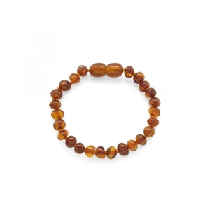 BabyJem Kehribar Bebek Bilekliği 588 Koyu Bal