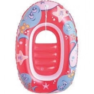 Bestway Çocuk Botu - Balina Desenli  102x69 cm - 34037 Pembe
