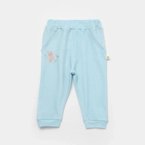 Bibaby Biorganic Always Happy Patiksiz Pantolon 57915 Gül Kurusu Mint