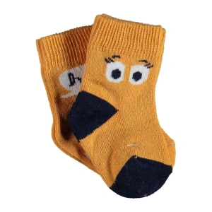 Bibaby Biorganic Hi Erkek 2Li Çorap 68402 Hardal