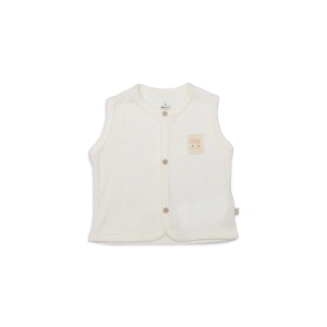 Bistyle Modal Flying Balloons Bebek Yelek BS18110 Ekru