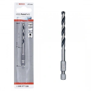 Bosch Pointteq Altıgen Şaftlı Hss Matkap Ucu 5 mm