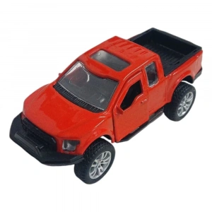 Çek Bırak Metal Arazi Aracı 13 cm - Kırmızı