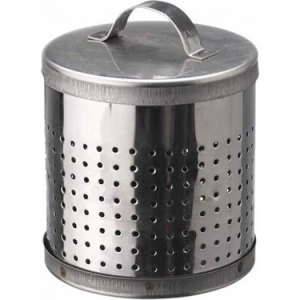 ÇELİK BÜYÜK DEMLİK İÇİ ÇAY SÜZGEÇ YÜKSEKLİK= 7CM ÇAP= 6CM (5250)