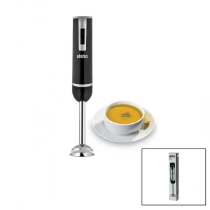 ÇELİK UÇLU ÇUBUK BLENDER 300W DC MOTOR= 2 KADEME HIZ AYRILIR GÖVDE ERGONOMİK TASARIM SHB-3180 (5250)