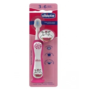 Chicco Diş Fırçası 3-6 Yaş Hippo