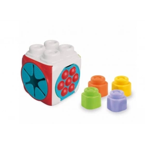 Clementoni Baby Soft Clemmy Yumuşak Blok Duyusal Küp 17902